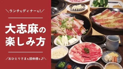 大志麻の楽しみ方はこちら